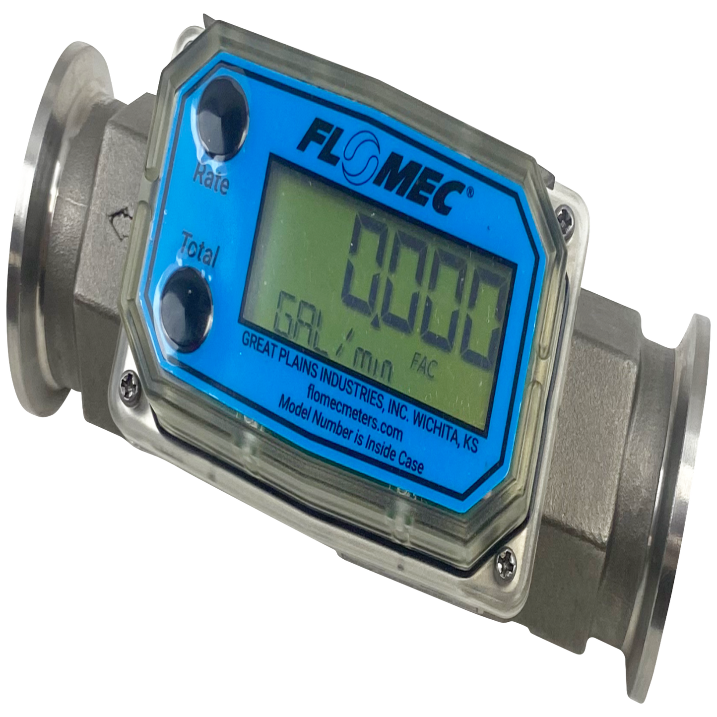 G2 Brew Meter with Sanitary Flanges 19-190 L/Min, 1.1/2”