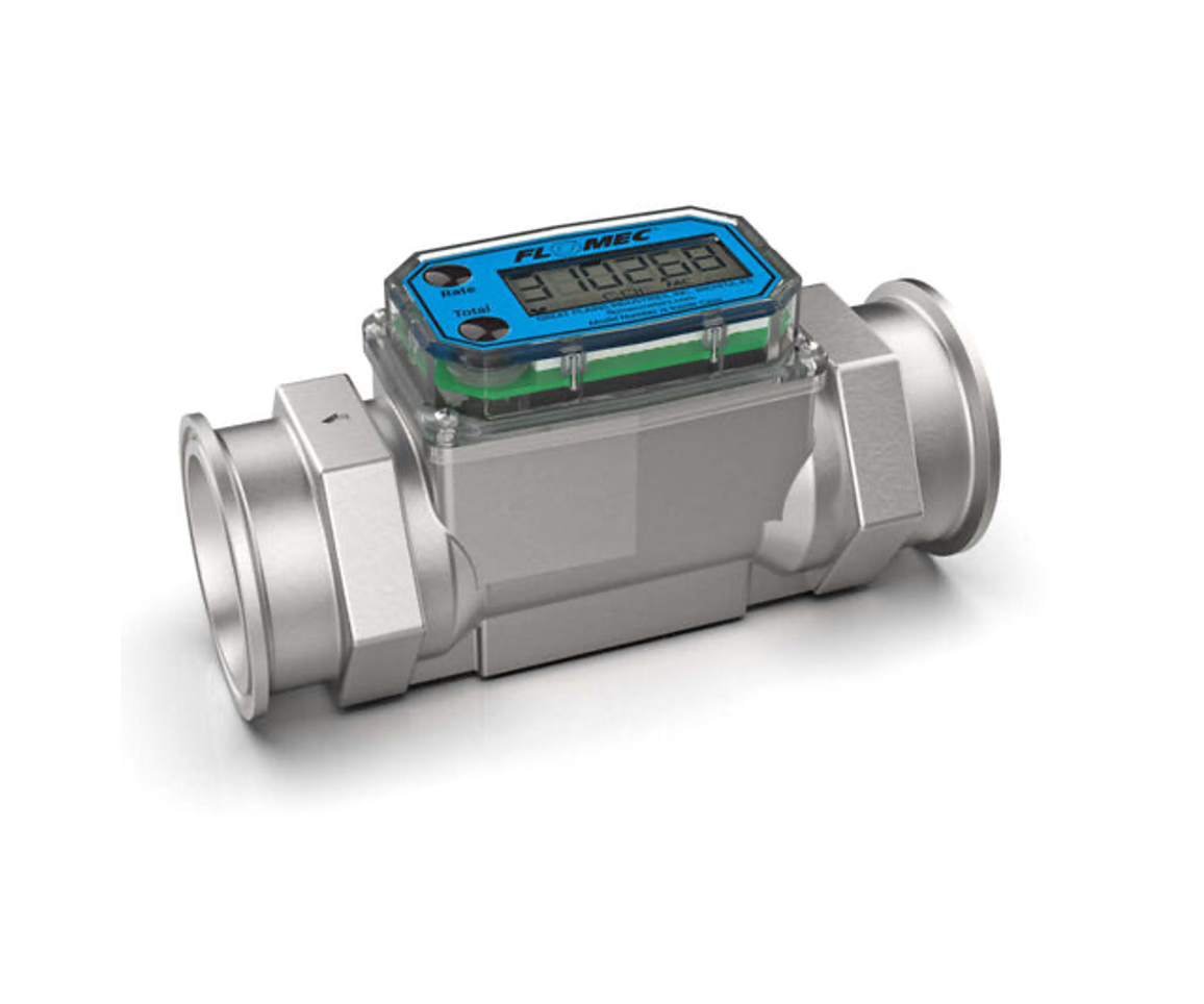 G2 Brew Meter with Sanitary Flanges 19-190 L/Min, 1.1/2”