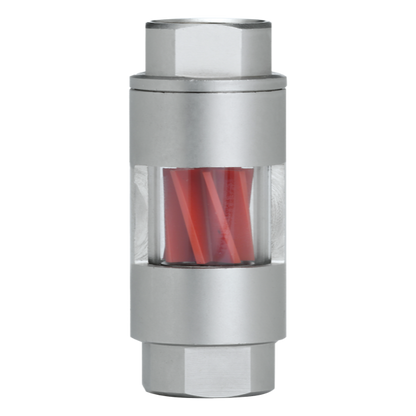 CFV Series Flow Indicator  BSPP Brass Body NBR Seal