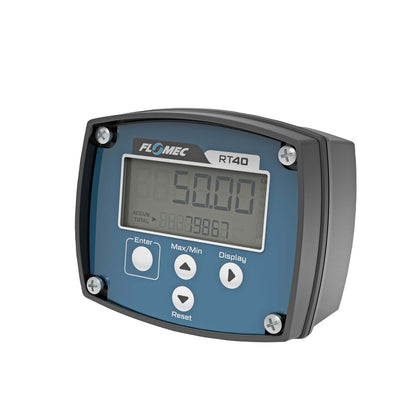 Flomec RT 40 Flowmeter or Wall Mount Display-FRT406D0FM